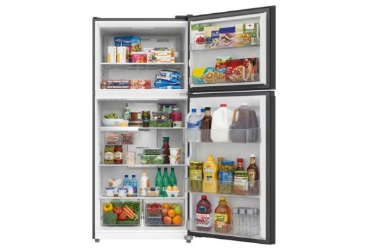 Picture of Frigidaire 19 CU. FT Black Standard Depth Garage Ready Top Freezer Refrigerator