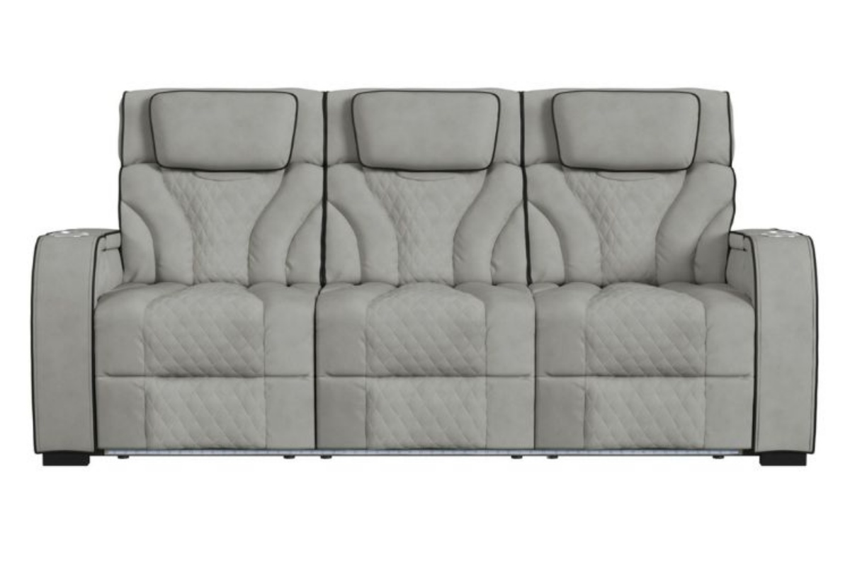 Picture of Blitz Taupe Reclining Sofa