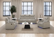 Picture of Blitz Taupe Reclining Sofa