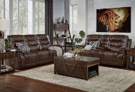 Picture of Royce Reclining Sofa With Drop Down Table