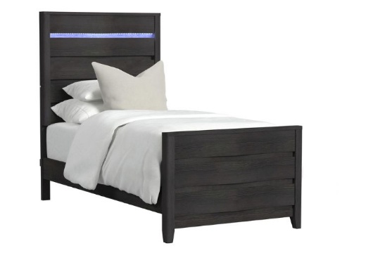 Picture of Tobias Black 3 PC Twin Bed