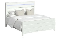 Picture of Tobias White 3 PC King Bed