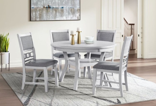 Picture of Amherst White 5 PC Dining Room