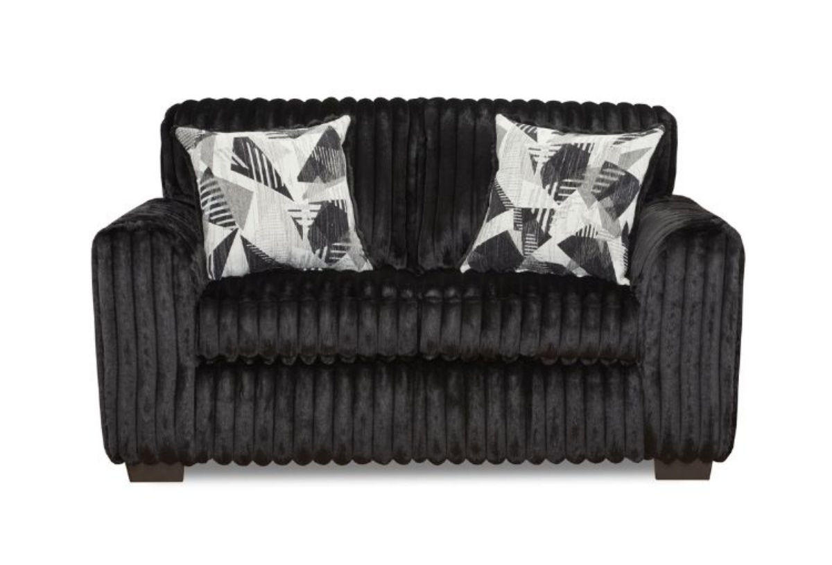 Picture of Delilah Black Loveseat