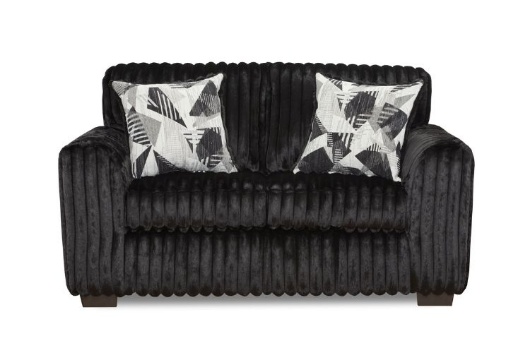 Picture of Delilah Black Loveseat