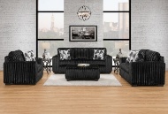 Picture of Delilah Black Loveseat