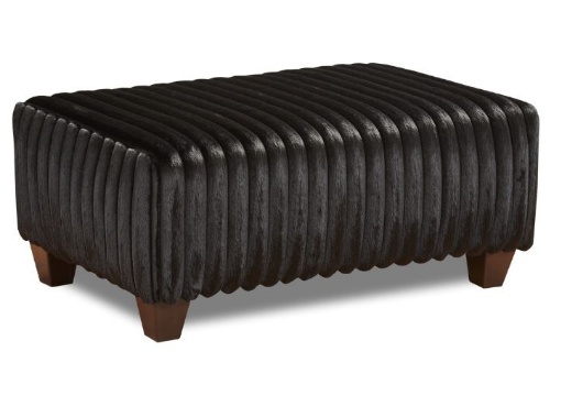 Picture of Delilah Black Ottoman