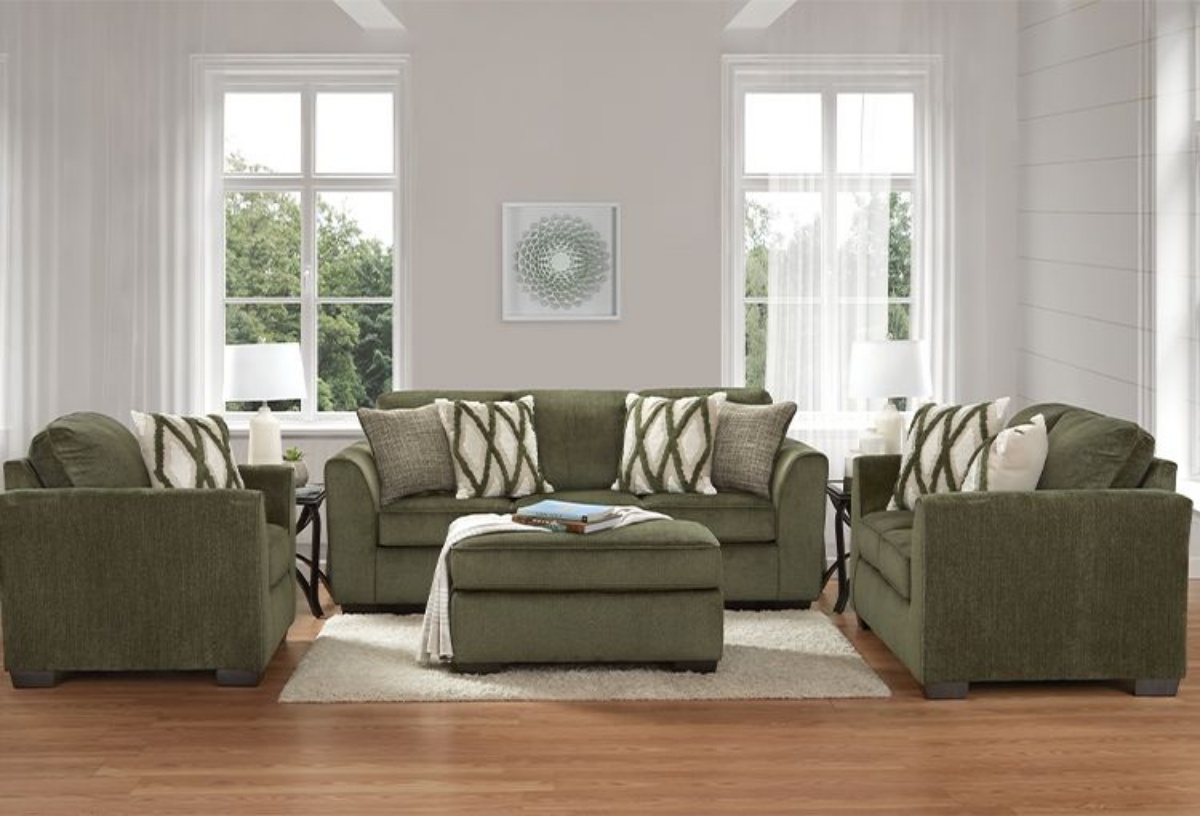 Picture of Evergreen Sleeper Sofa & Loveseat