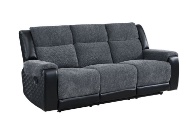 Picture of Jordan Black/Grey Reclining Sofa