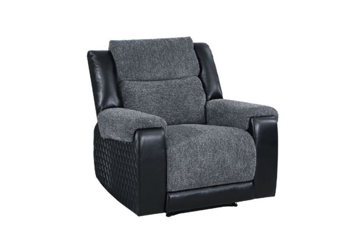 Picture of Jordan Black/Grey Recliner