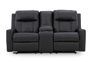 Picture of Mackey Carbon Reclining Console Loveseat