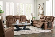Picture of Mackey Caramel Reclining Sofa
