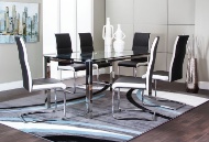 Picture of Skyline Black/White Dining Chair