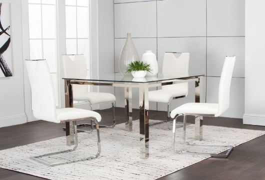 Picture of Skyline White Dining Chair