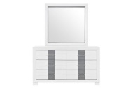 Picture of Optimus White 5 PC Queen Bedroom