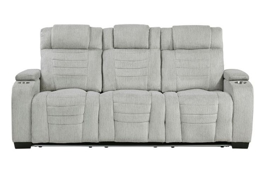 Picture of Ronan Grey Reclining Sofa & Loveseat