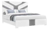 Picture of Optimus White 3 PC Queen Bed