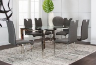 Picture of Skyline 5 PC Dining Set With Grey Chairs