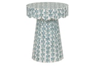 Picture of Capiz Blue Bow Accent Table