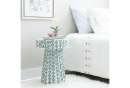 Picture of Capiz Blue Bow Accent Table