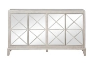 Picture of Alana Mirror 4 Door Accent Cabinet
