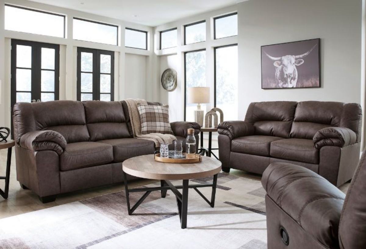 Picture of Willowbend Umber Sofa & Loveseat