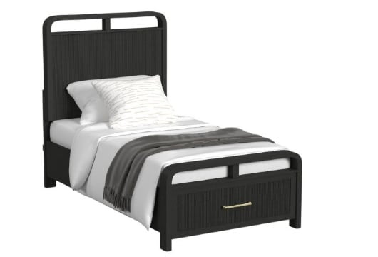 Picture of Ridgemont Black 3 PC Twin Storage Bed