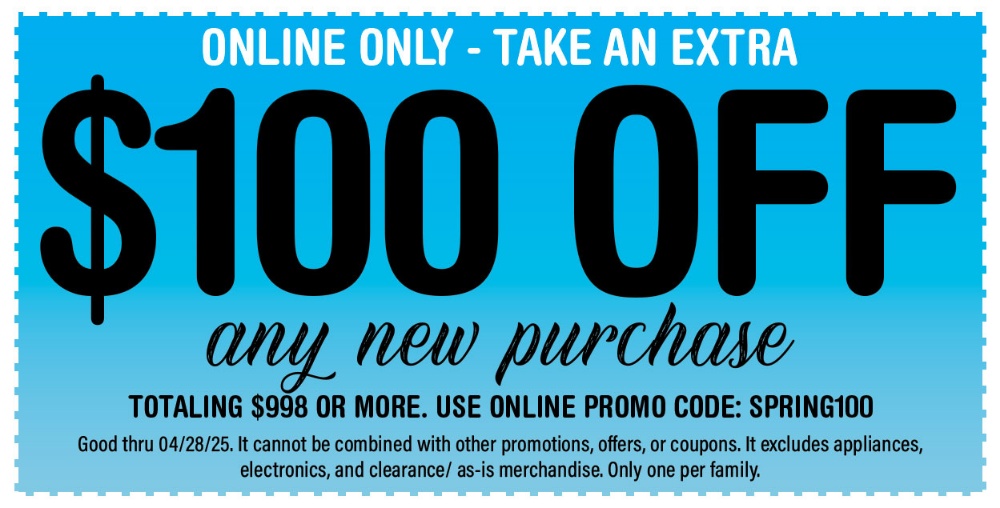 PROMO $100OFF